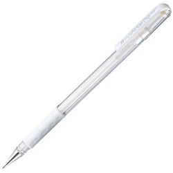 PENTEL K118 GEL INK PEN Hybrid Roller Grip White